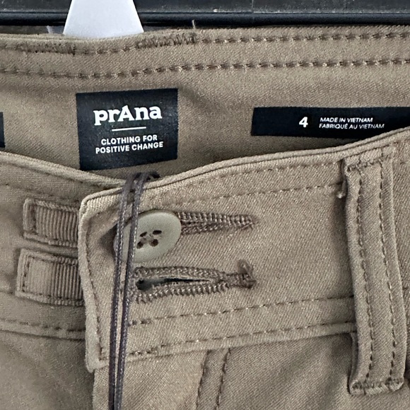 prAna Halle Capri II in Slate Green Standard Fit Outdoor Hiking Size 4 NWT - Picture 9 of 16
